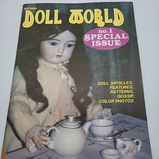 Vintage National Doll World Magazine No 1 Special Issue Pattern Book 1983