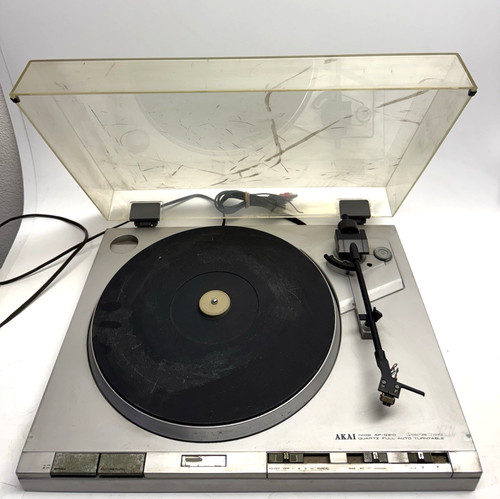 VINTAGE Akai AP-Q310 Quartz Fully Automatic Turntable Need Repair