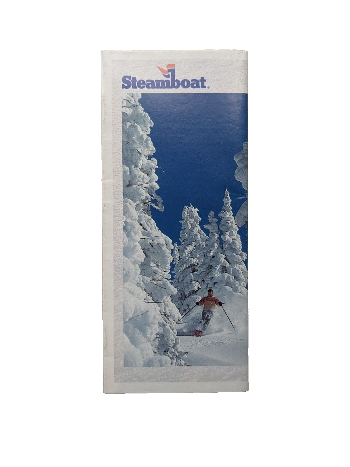 1991-1992 Steamboat Ski Resort Vintage Travel Brochure Steamboat Springs, CO