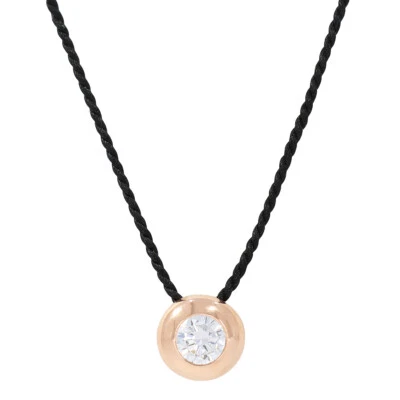 Luxora LUXORA Anhänger mit Brillant 0,20 ct. aus 750 Rosegold - Bild 1 von 4