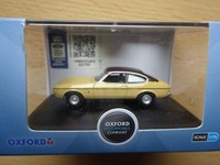 Ford Capri Mk2 Oldtimer Beige Modelauto Ca.6Cm *Neu* 1:76