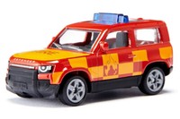 "Siku 1568 Land Rover Defender \"Feuerwehr\" Rot/Gelb (Blister)"