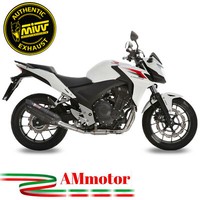 Auspuff Motorrad Mivv Honda CB 500 F / X 2014 Endtopf Suono Schwarz Genehmigt
