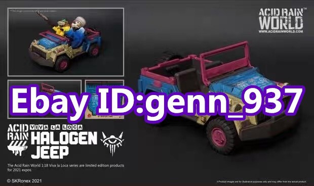 アシッドレイン　Acid Rain FAV-SP20 Halogen Jeep 1/18 Scale Acid Rain World FAV-SP20 HALOGEN JEEP Limited