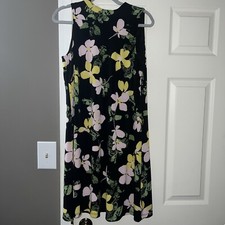 Nine West Short Sleeveless Dress Size 6 Floral