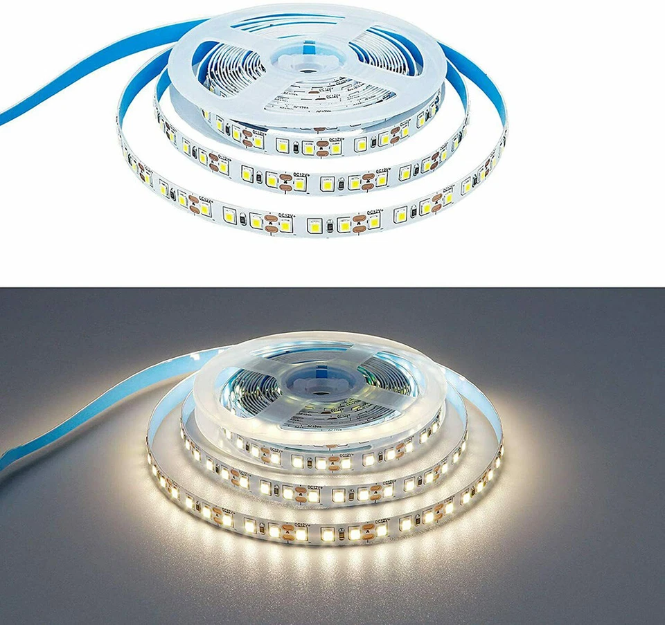 Striscia led 2835 strip led 5 metri bobina 600 led smd luce naturale 4000 k ip22 - Immagine 3 di 3