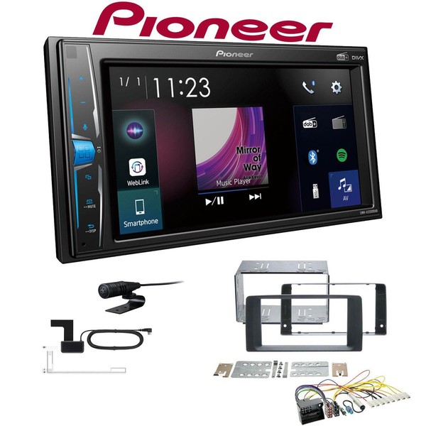 Pioneer Multimedia Autoradio Bluetooth Dab+ FüR MAN TGX Ab 2007 In Schwarz-image
