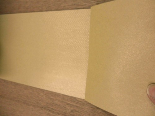 Paintable Stainable poly paper edgebanding 1" x 120" with preglued adhesive  - Afbeelding 7 van 8