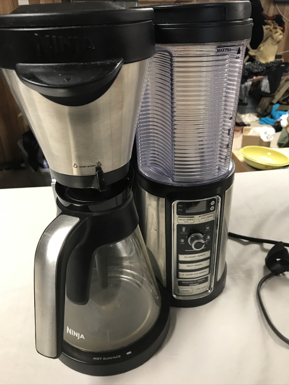 ninja coffee bar cf082 manual