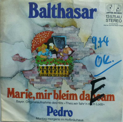 7'' 70s CVs! BALTHASAR : Marie mir bleim dahoam /MINT-?