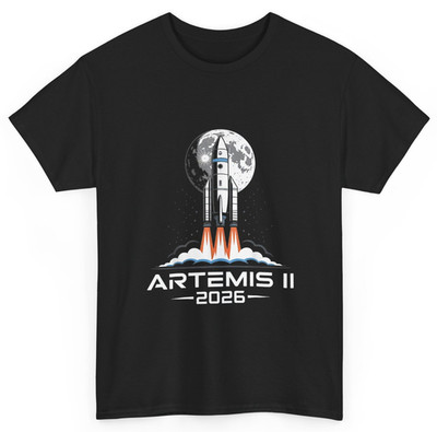 Artemis II Back to the Moon 2026 Women Men Space Lovers Shirt | eBay