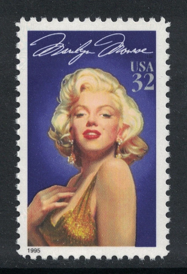 Scott 2967- Marilyn Monroe Hollywood - MNH 1995 32c Postmarke mint ungebraucht - Bild 1 von 1