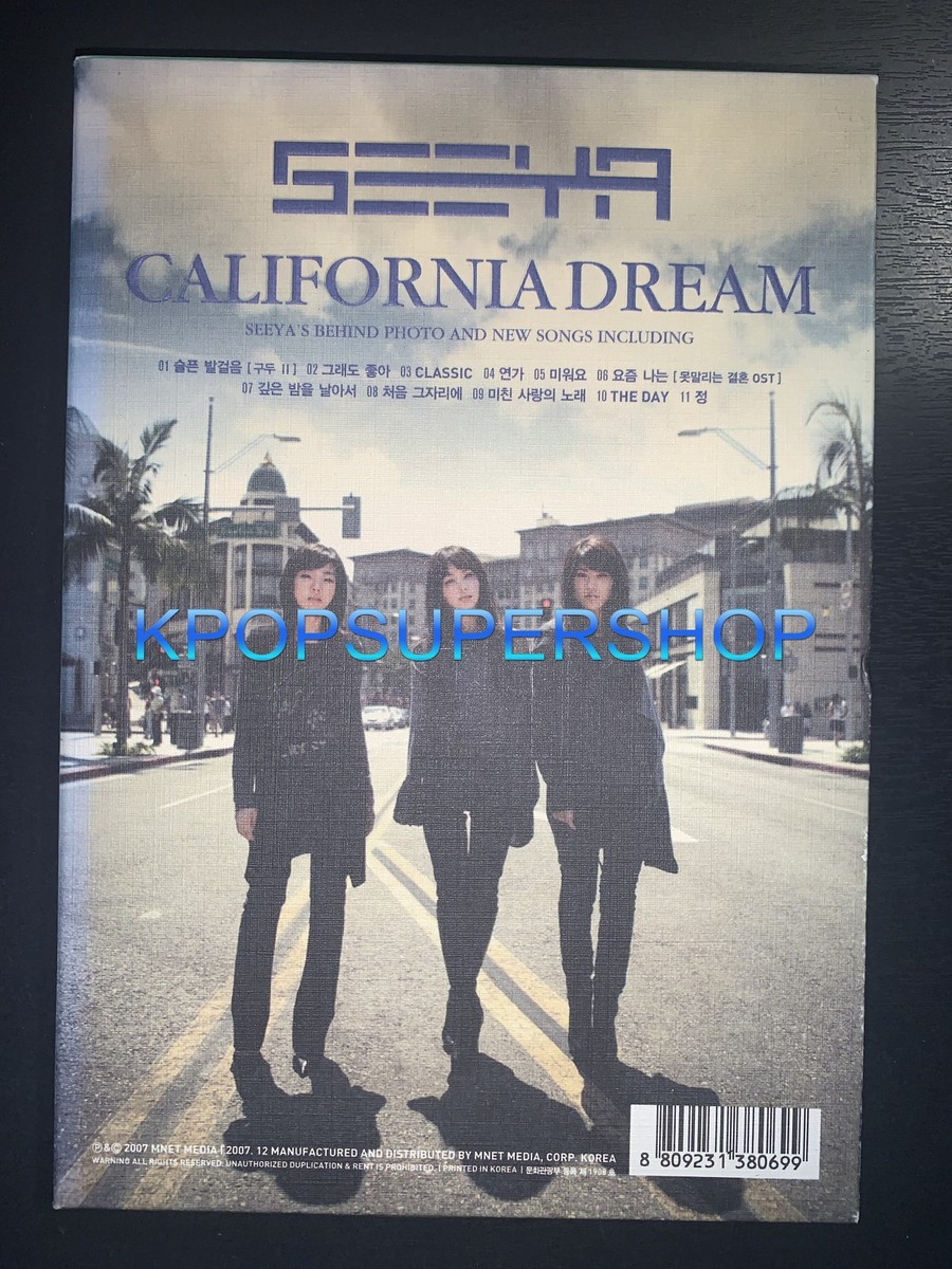 【中古】「非常に良い」［CD］SeeYa - California Dream(韓国盤) SeeYa 3rd Album California Dream CD Photobook Slipcase Good Rare
