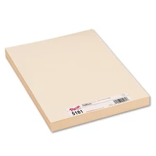 Pacon 5181 12 x 9 Medium Weight Tagboard - Manila (100/Pack) New