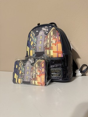 Loungefly Harry Potter Mini Backpack  AND matching wallet! Loungefly x Harry Potter Herbology Mini Backpack & Zip  main image 4