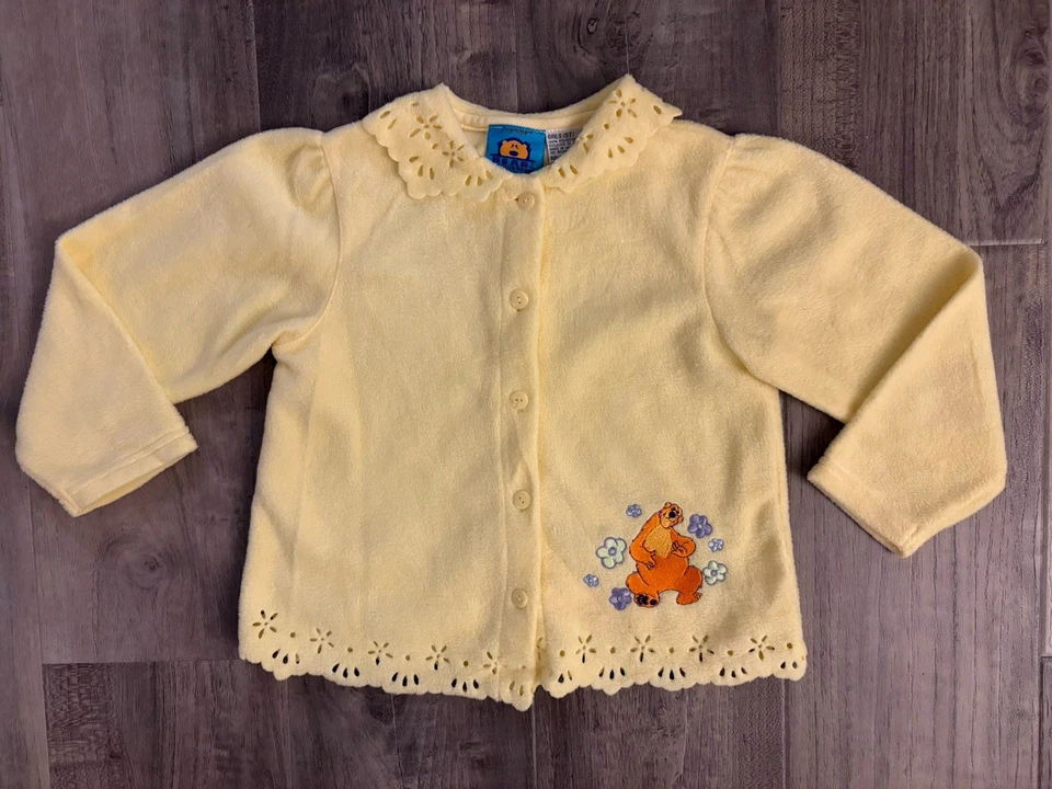 罕见 • 2000 年代 Jim Henson • 全新无标签 Deadstock • 孔形装饰 • 刺绣熊 — 第 2/4 张图片