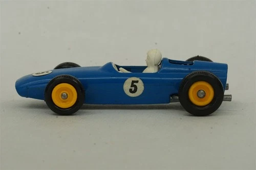 MATCHBOX LESNEY #52 BRM Racing Car Blue 1960s ENGLAND