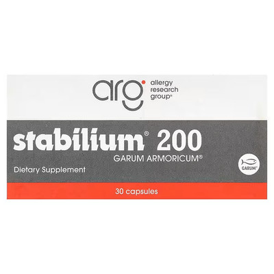 Stabilium 200 Garum Armoricum 30 Capsules Allergy Research Group