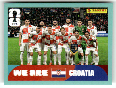 Panini 2026 World Cup WM Amerika Sticker No. CRO 13 Kroatien Team