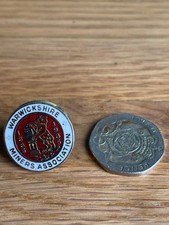 Warwickshire Miners Association Pin Anstecker. 1885/1985
