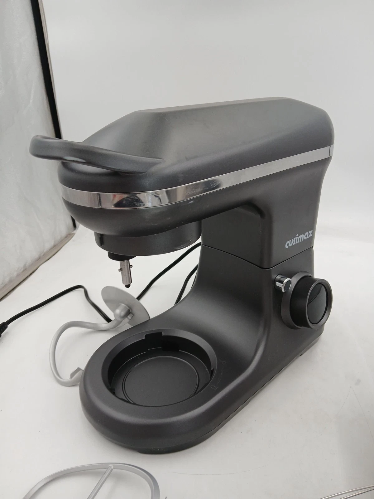 Cusimax Stand Mixer CMKM-259 Gray Stainless Bowl Whisk Beater Electric
Opens in a new window or tab