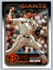 2024 Topps #83 Keaton Winn RC - San Francisco Giants