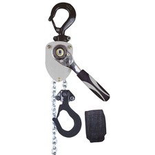 Shop Tuff 1/2 Ton Manual Lever Chain Hoist, 10 Ft Lift Height, Portable, Steel