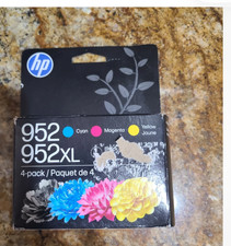 HP 952/952XL INK CARTRIDGE 4 PACK CONTAINING CYAN MAGENTA YELLOW AND BLACK 02/28