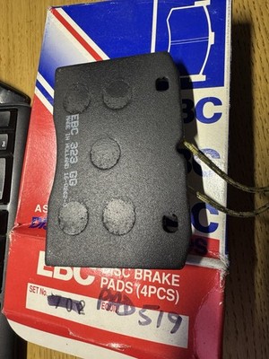 Iveco Daily Front Brake Pads Ebc Performance 1986-96 Petrol