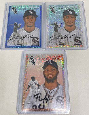 2023 Topps Chrome Platinum Anniversary Tim Anderson & Luis Robert Numbered Lot