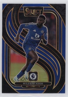 2024-25 Panini Select Premier League Mezzanine Blue Prizm Wilfred Ndidi #193 rw6