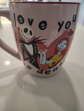 Disney Nightmare Before Christmas Coffee Mug 25 Oz, Jack Sally Design (LNWOT)