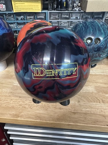 *USED - 15lb Bowling Ball - Storm  " IDENTITY " - PLUGGED AND RESURFACED (1)