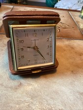 Europa 2 Jewels  Vintage Travel Alarm Clock produced in Germany