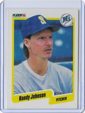 1990 Fleer - No. 518 - Randy Johnson - Seattle Mariners