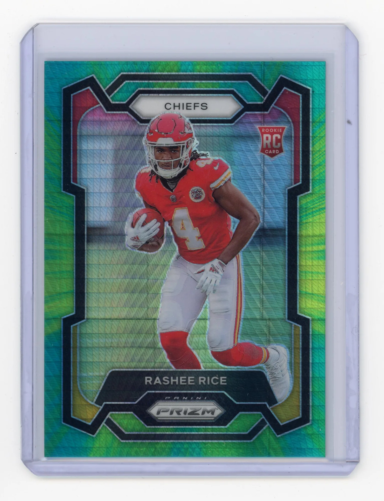 2023 Panini Prizm Rashee Rice Hyper /175 #350 RC