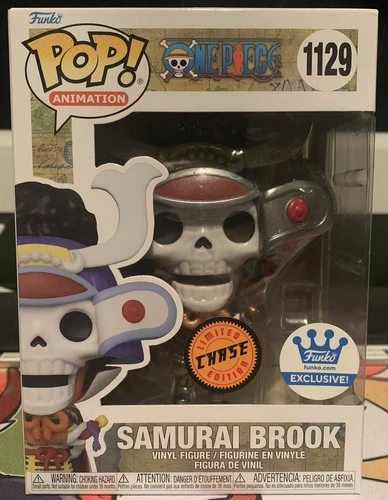Funko Pop! One Piece Samurai Brook Chase #1129 Funko Shop Exclusive