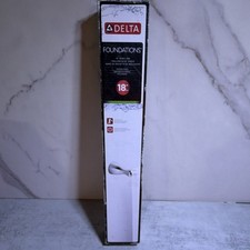 Delta Foundations FND18-PC Towel Bar 18 in Chrome Finish Bathroom Metal