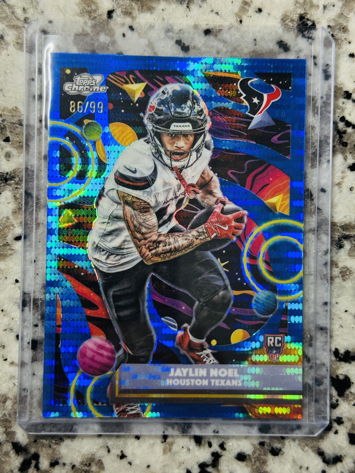 Jaylin Noel Topps Cosmic Chrome #141 Blue Moon