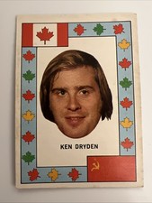1972-73 Ken Dryden O-Pee-Chee Team Canada insert hockey card