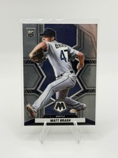 2022 Panini Baseball Mosaic Matt Brash #262 RC Seattle Mariners