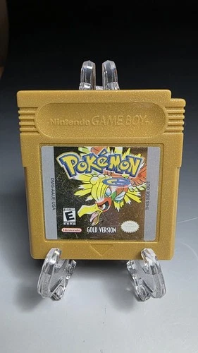 Pokemon Gold Version Nintendo Game Boy Color Authentic Tested Saves