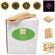 Eco-Friendly 500ct Jumbo Craft Sticks - 6-Inch Birch Wood for Sustained Crafting