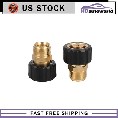 #ad Pressure Washer Adapter Hose with M22 15mm Outlet Pressure Washer and Gun $12.75