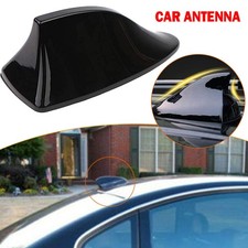 Shark Fin Roof Antenna Car Aerial Fmam Radio Signal Universal Gloss Black Exd
