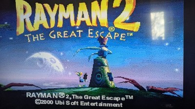 Rayman 1 + 2 - 2 Spiele Sammlung (Sony PlayStation 1) - UK PAL - getestet funktioniert