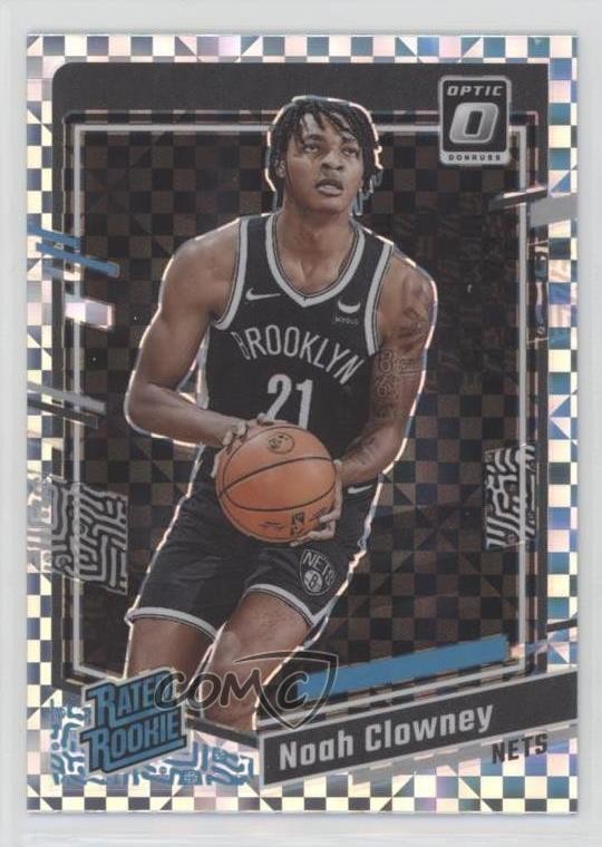 2023 Panini Donruss Optic Rated Rookie Checkerboard Prizm Noah Clowney #205