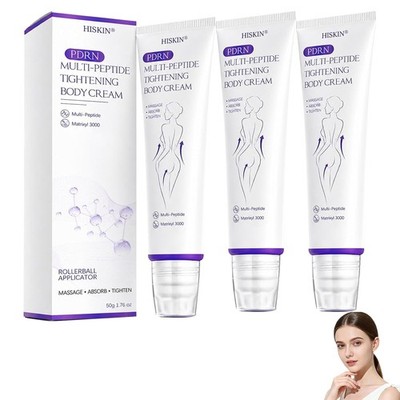 HISKIN PDRN Multi-Peptide Massaging Body Cream 50g for All Skin Types