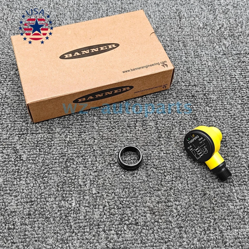 NUEVO Sensor Interruptor Fotoeléctrico Recepción 10-30VDC Reemplazar Para BANNER T18SP6RQ Foto 2 de 4