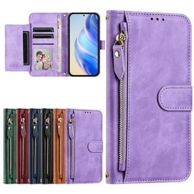 Zipper Stand Wallet Cover For Blackview Xiaomi CUBOT Oukitel DOOGEE Case
